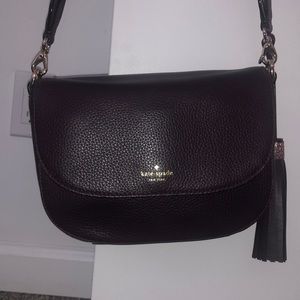 Purple crossbody bag